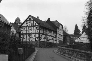 Fachwerkhaus (Fachwerkhaus); Eiterfeld, Kirchweg 2