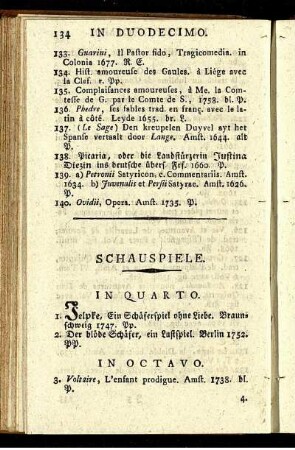 Schauspiele.
