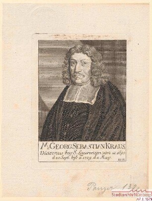M. Georg Sebastian Kraus, Diakon bei St. Lorenz