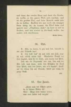 57. Der Faule.