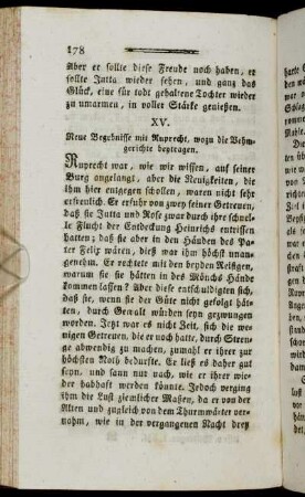 XV. Neue Begebnisse mit Ruprecht, wozu die Vehmgerichte beytragen.