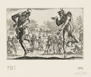 Zwei "Pantalone"