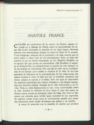 Anatole France