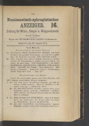 16. 30. August 1871