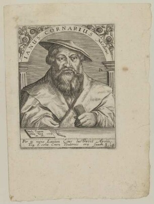 Bildnis des Ianus Cornarius