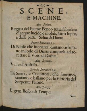 Scene e machine