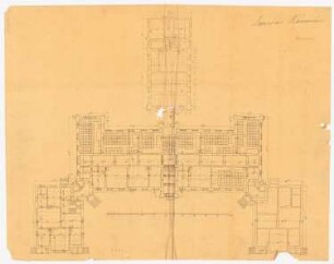 Seminargebäude, Cammin: Grundriss