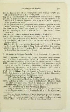F. Die außereuropäischen Weltteile