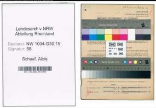 Entnazifizierung Alois Schaaf , geb. 25.04.1897 (Schiffsfuehrer)