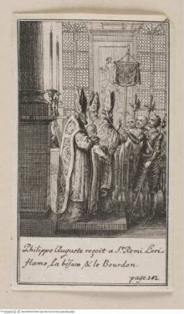 Philipp August erhält das Banner