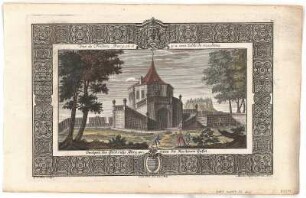 Ansichten von der Festung Königstein, Kupferstich um 1735 : Pinz, Johann Georg : Differentes vues dessinées d'après nature sur le chateau si renommé de Königstein : Cum Priv. Sac. Cas. Maj. / J. G. Pinz sculpsit. M. Engelbrecht excudit. - A. V. , [circa 1735]. - 14 Bl. : überw. Ill.