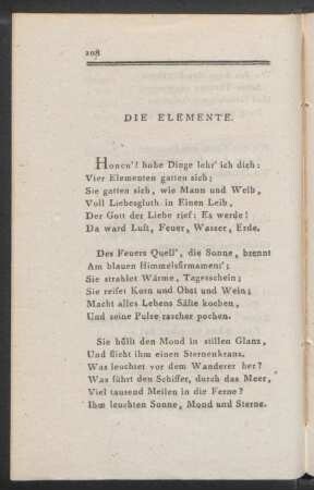 Die Elemente