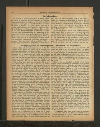 Verfassungsfeier.