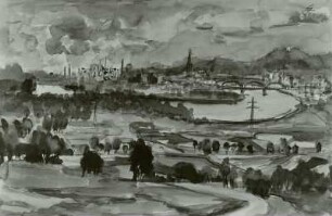 Landschaft bei Linz / Österreich