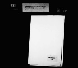 Schriftverkehr über Warenzeichen "Gebr. Zimmermann" und "Rönisch" in Griechenland
