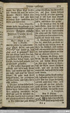 XXXII. Folgen etliche Psalmen Davids, in reime gebracht