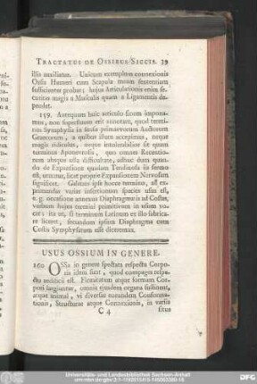 Usus Ossium In Genere.