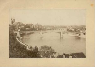 Rheinbrücken Basel, Schweiz, 1904