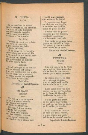 Puntana : Zamba