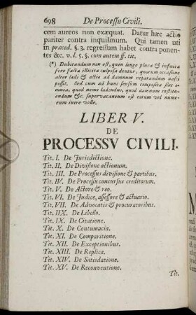 De Processu Civili.