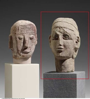 Kopf einer meroitischen Ba-Statue