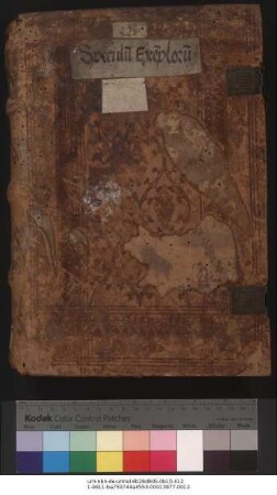 Speculum exemplorum omnibus christicolis salubriter inspiciendum ut exemplis discant disciplinam
