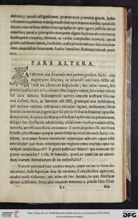 Pars altera