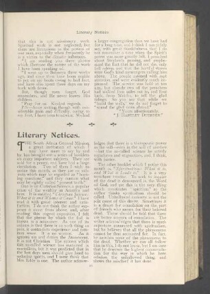 Literary notices