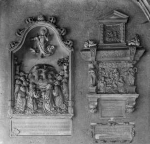 zwei Epitaphien