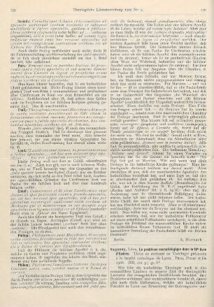 140-141 [Rezension] Vaganay, Léon, Le problème eschatologique dans le IVe livre d’Esdras