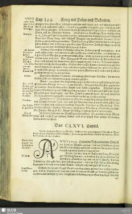 Das CLXVI. Capitel