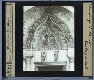 Venedig, Markusdom : Tympanon, Seitenportal