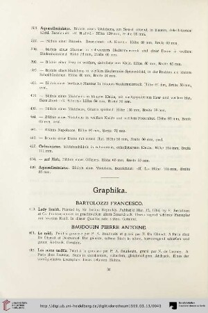 Graphika (Nr. 410-420)