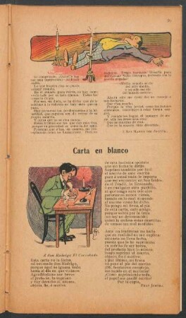 Carta en blanco