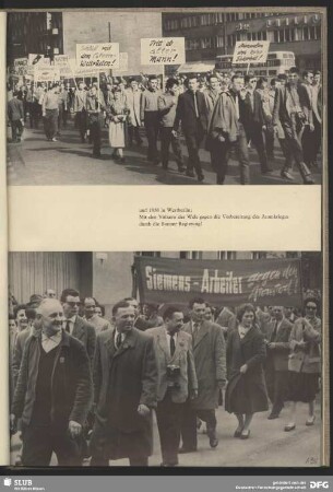 Demonstration in Westberlin