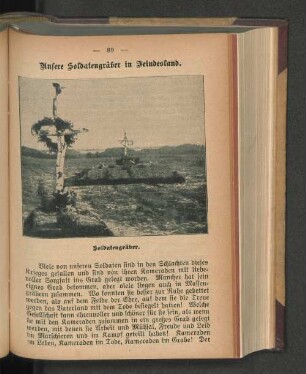 Unsere Soldatengräber in Feindesland.