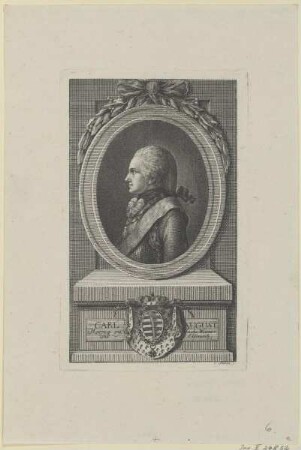 Bildnis des Carl August zu Weimar-Sachsen-Eisenach