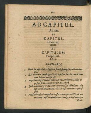 Ad Capitul. VI., XXII., XXIV.