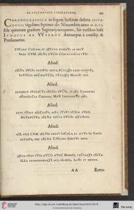 Chronographica in fugam hostium deserta silvaducis […]