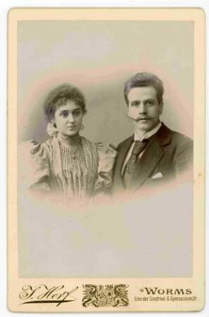 Portraitaufnahme von Mann und Frau Hamman