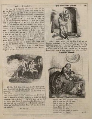 "Auf der Eisenbahn" "Die verdorbene Freude" "Einfacher Grund"