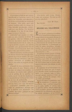 Higiene del velocípedo