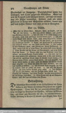 Der 132. Psalm