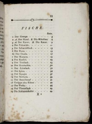 Fische. [und] Krebse.