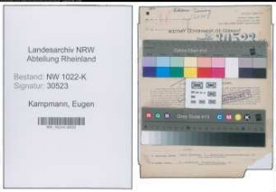 Entnazifizierung Eugen Kampmann , geb. 16.05.1897 (Schlosser)