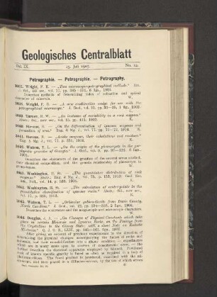 15. Juli 1907. No. 12.
