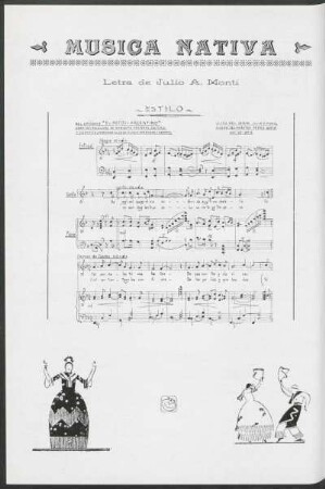 Música nativa - Sstilo Criollo