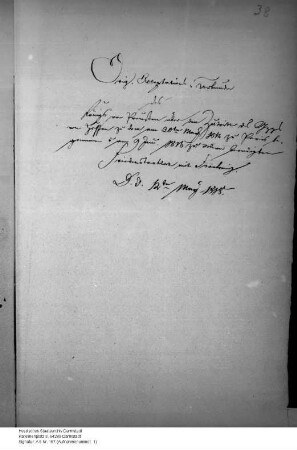 Beitritt Hessens zum Friedensvertrag mit Frankreich. (Akzeptation Preußens)