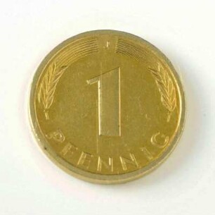 1 Pfennig Bundesrepublik Deutschland 1990