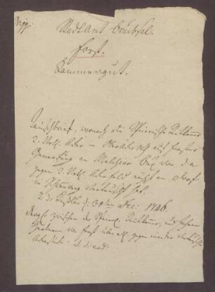 Die speyrische Rentkammer vertauscht mit Melchior Bux und Johann Hartmann von Forst benannte Äcker auf Forster Gemarkung.